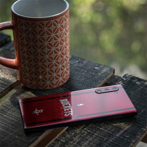 NBA Houston Rockets Jersey Galaxy Note 10 Skin